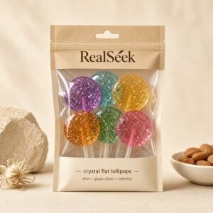 RealSeek Crystal Flat Lollipops