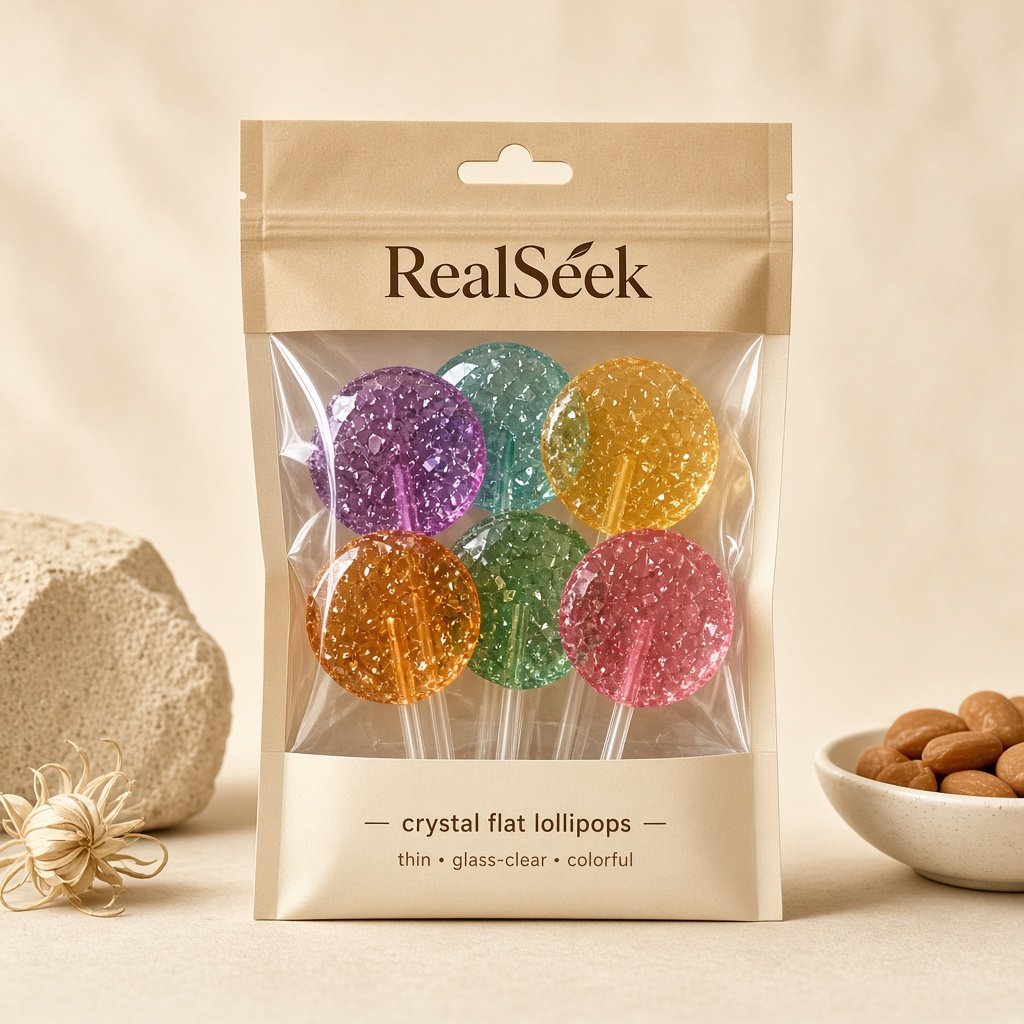 RealSeek Crystal Flat Lollipops