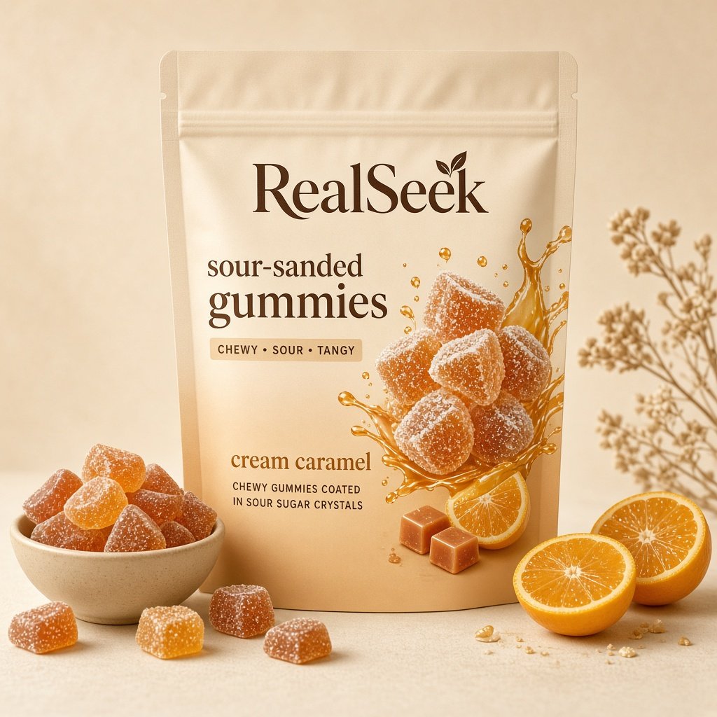 RealSeek Sour-Sanded Gummies