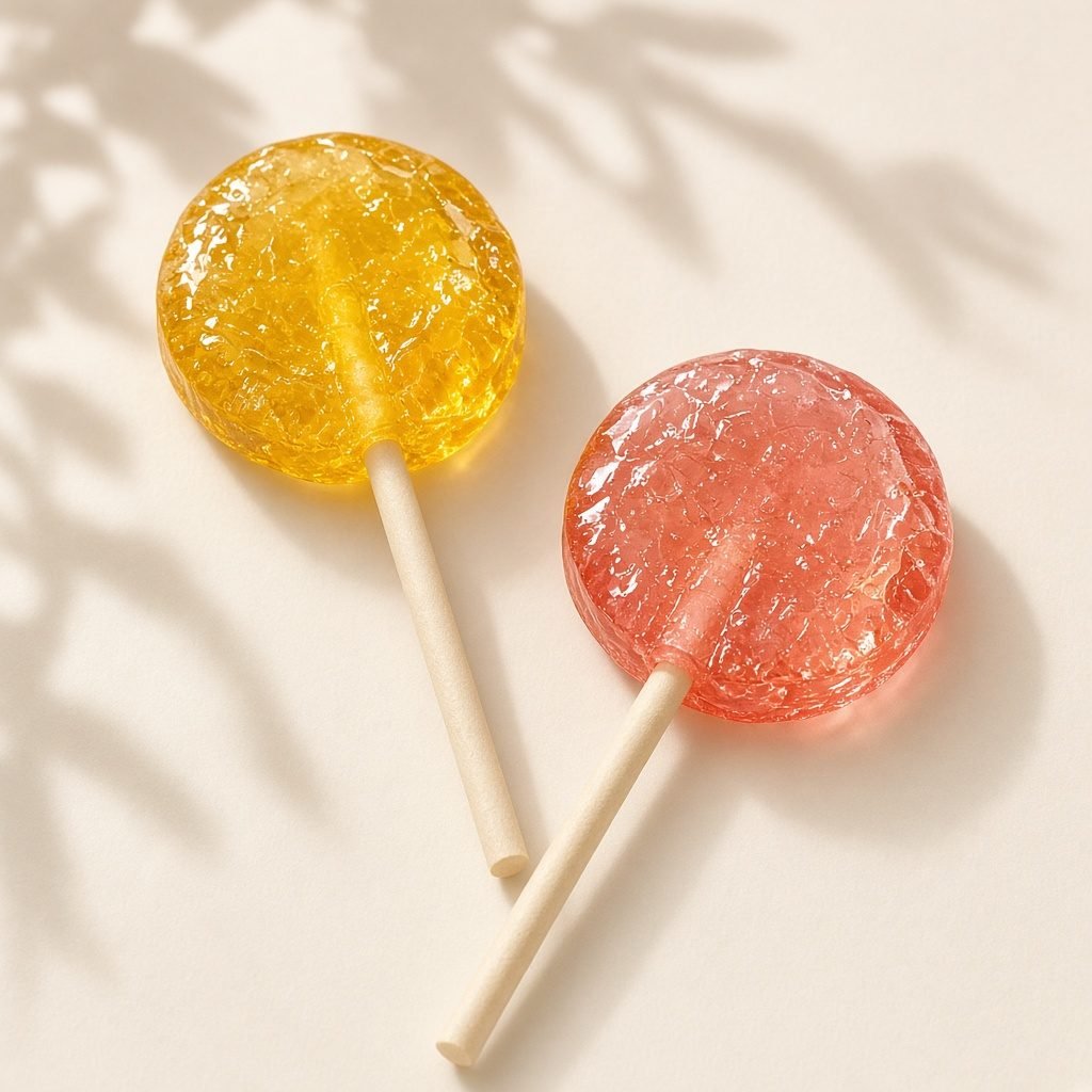 Vegan Non-GMO Crystal Lollipop