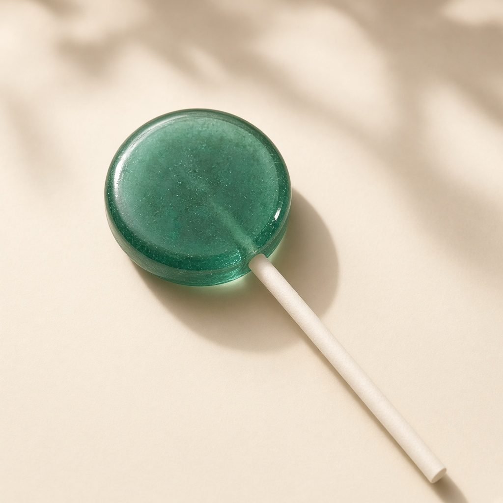 Natural Spirulina Plant-Color Lollipop