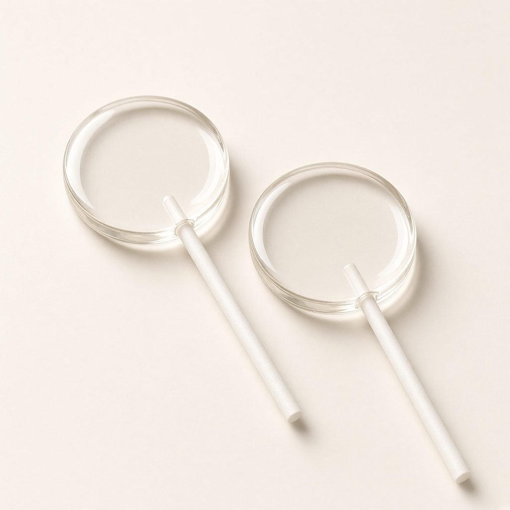 Flat-Disc Lollipops