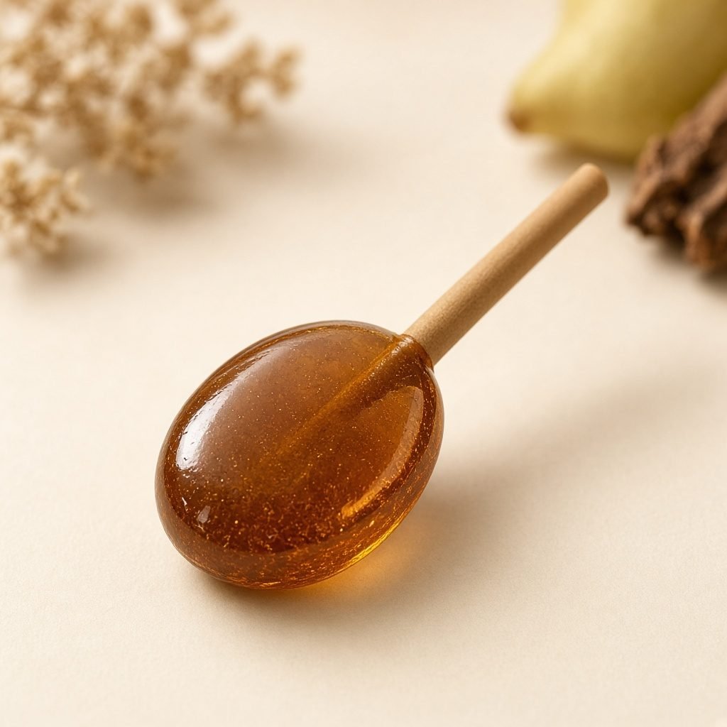 Traditional Pear-Paste Throat Lollipop