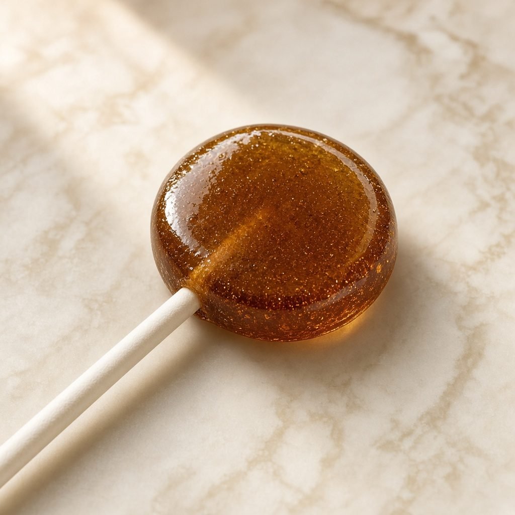 Loquat Monk-Fruit Throat Lollipop