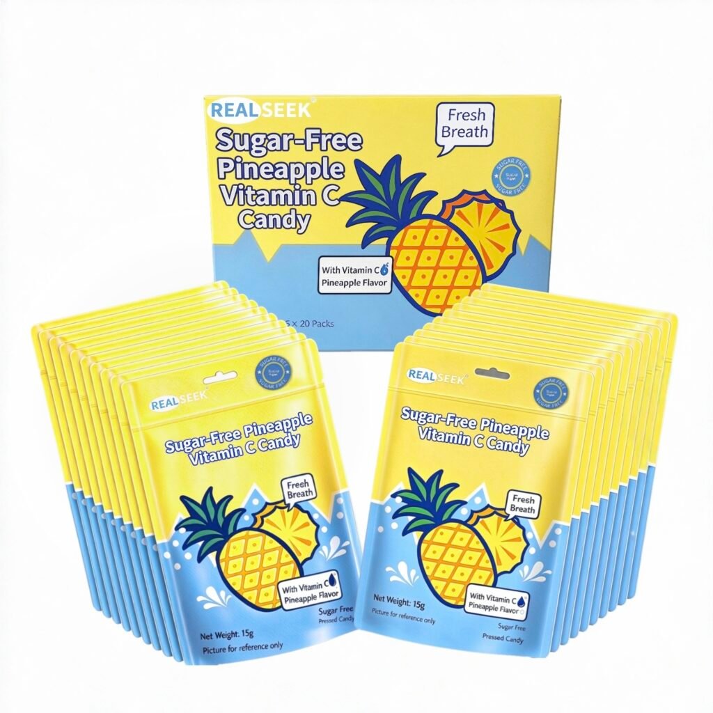 RealSeek Sugar-free Tablet Mints Pineapple Flavor