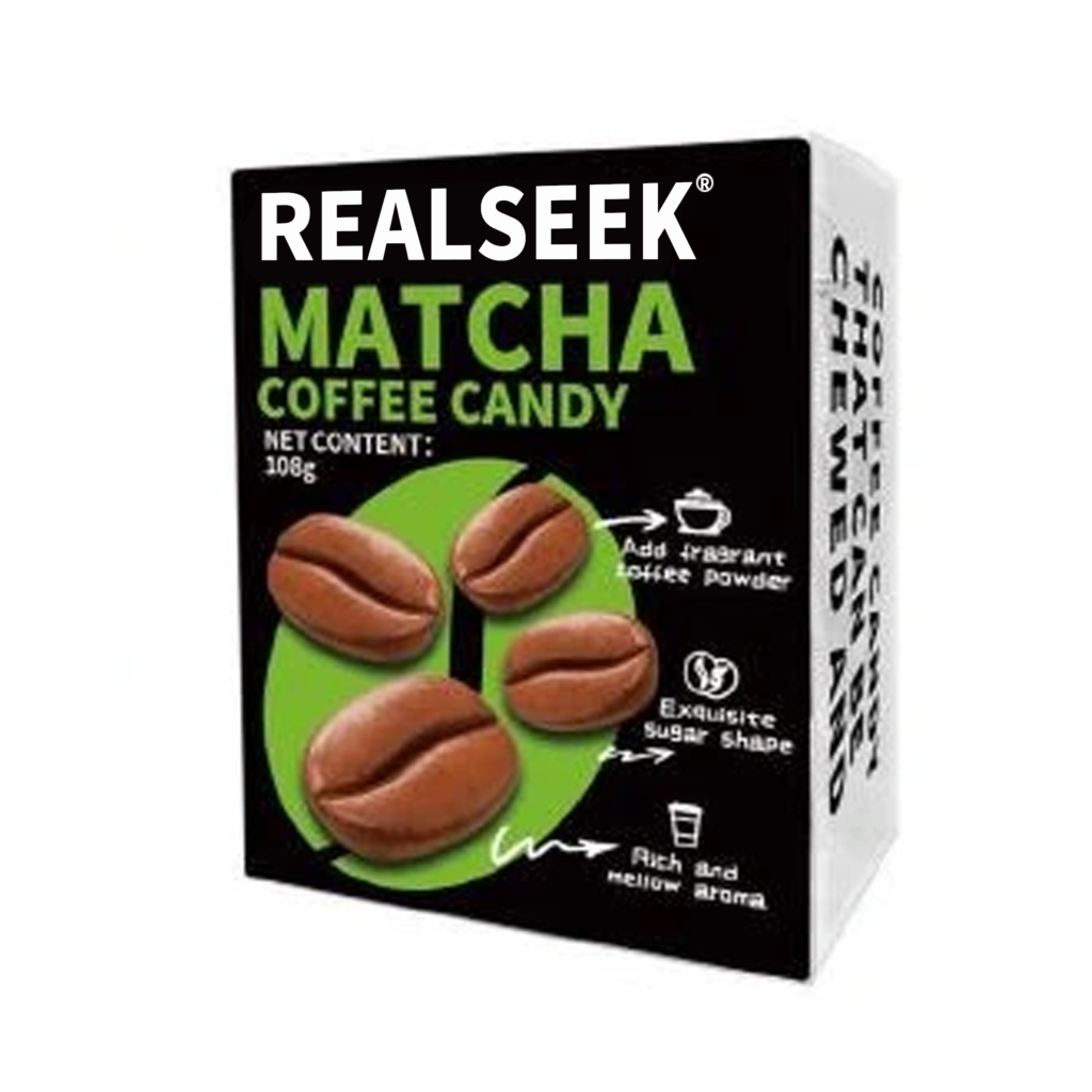 RealSeek Coffee Bean Candy Matcha flavor