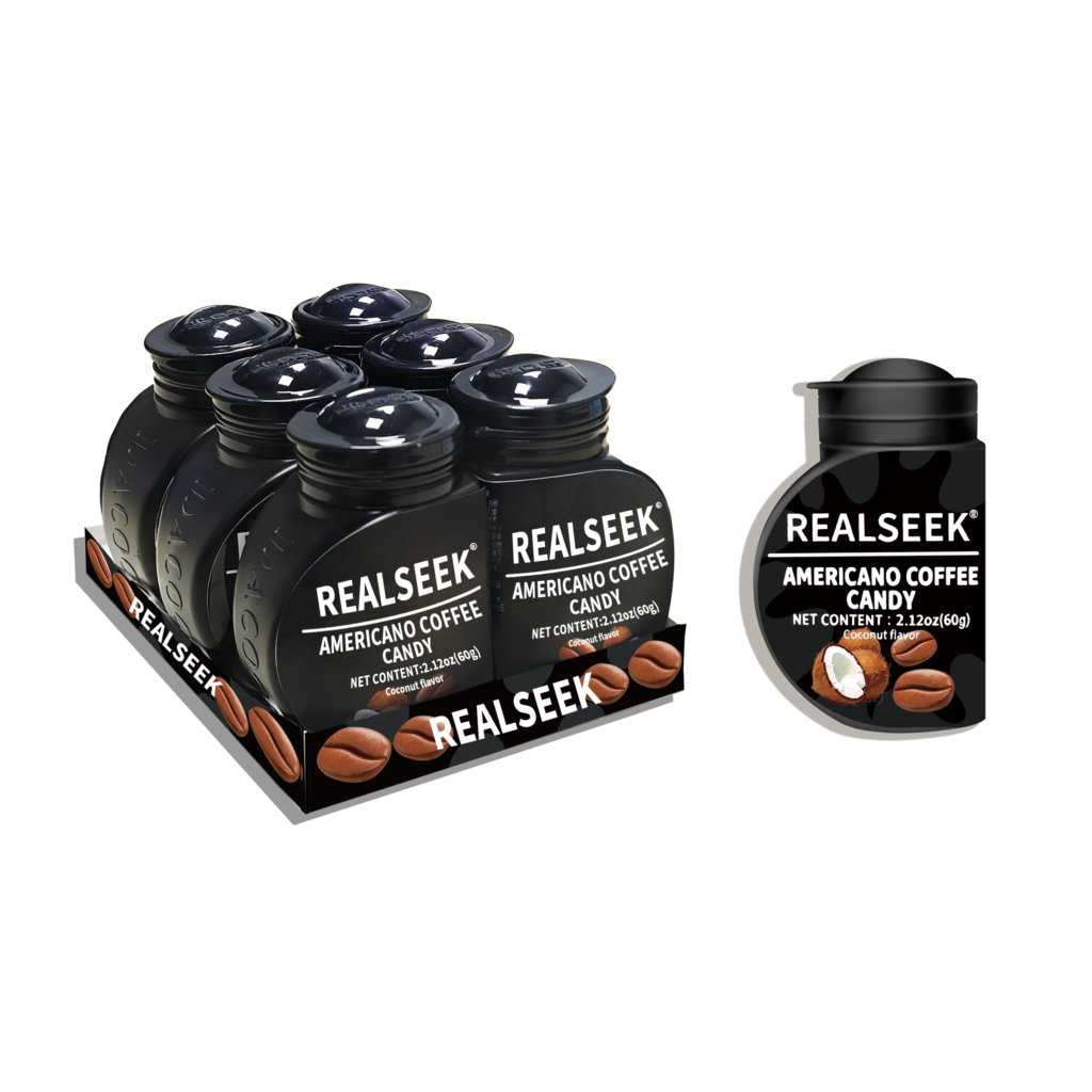RealSeek Coffee Bean Candy Coconut flavor