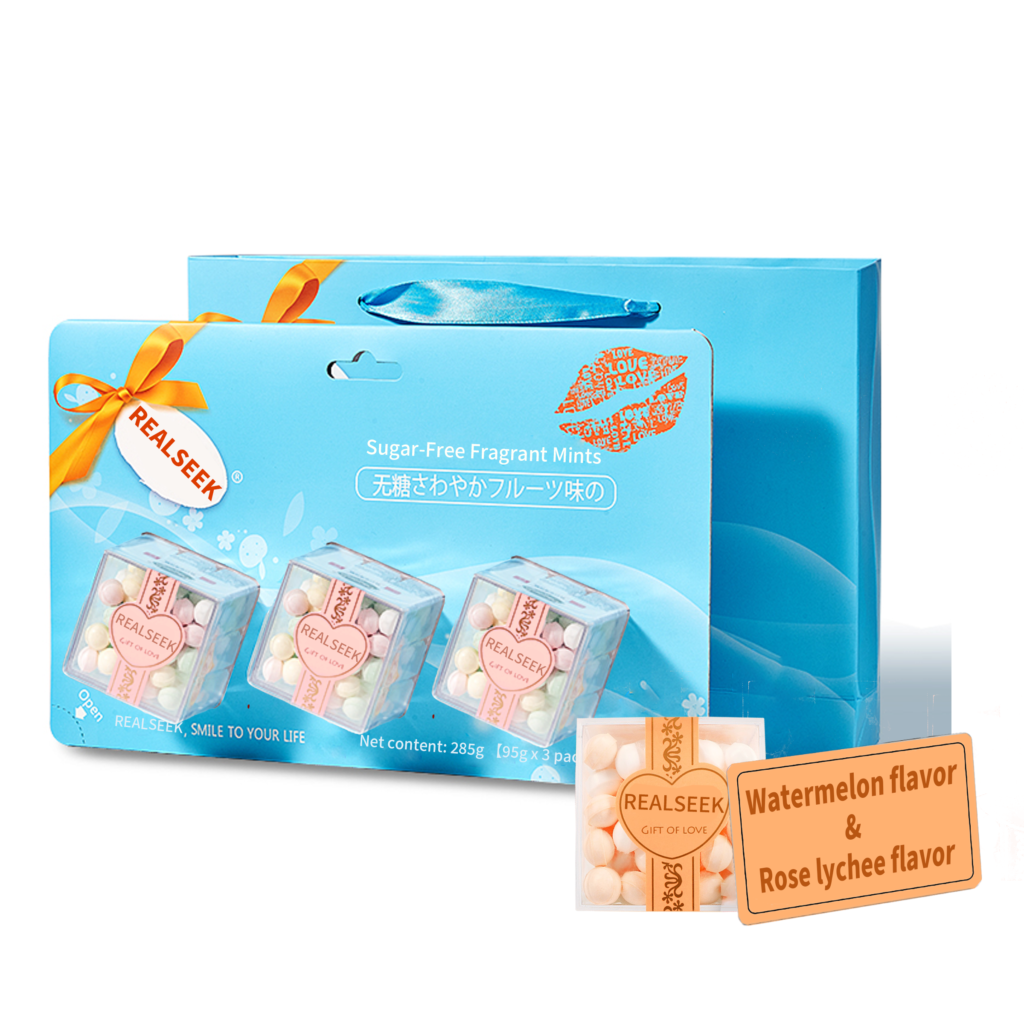 RealSeek Mints Watermelon flavor  &  Rose lychee flavor