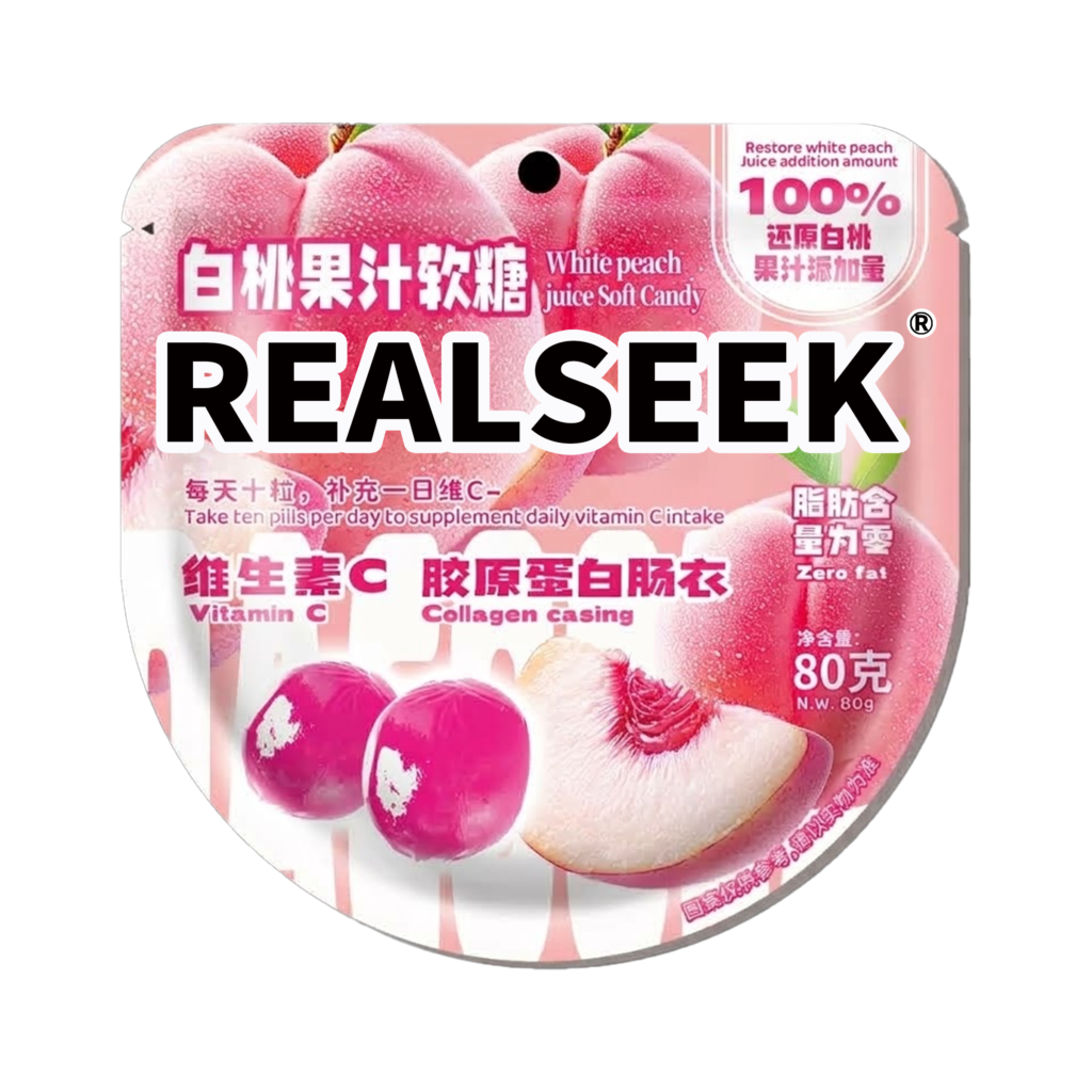 REALSEEK Gummy White Peach