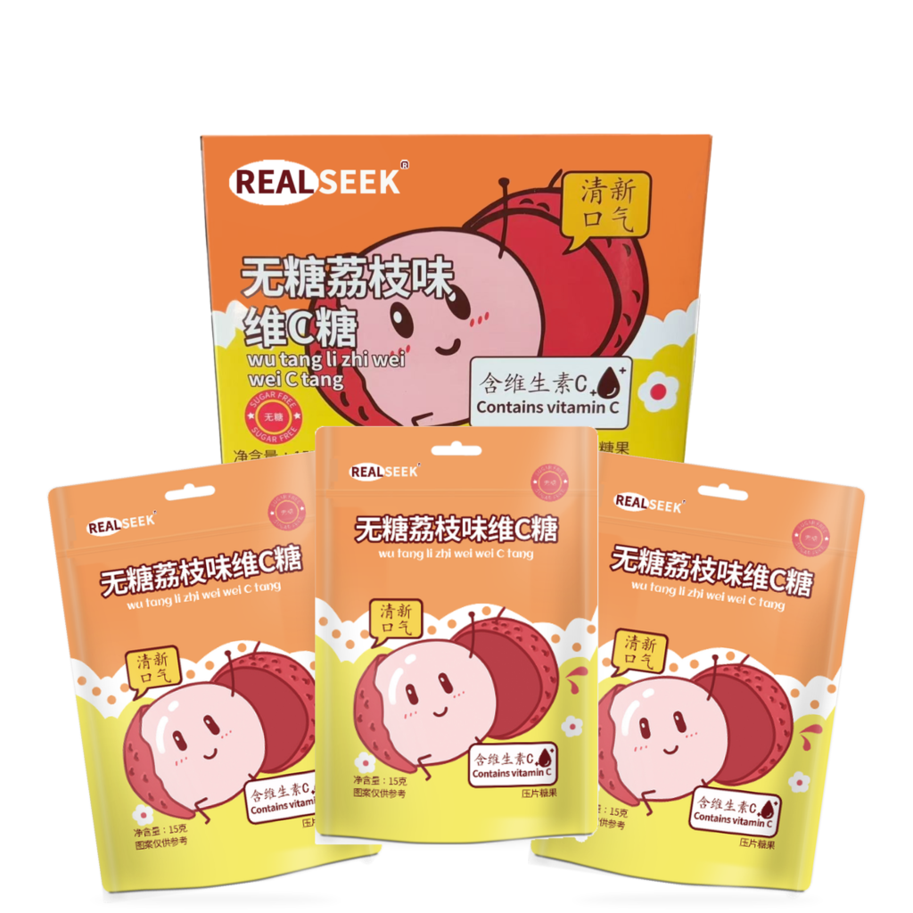 RealSeek Tablet Mints Lychee Flavor