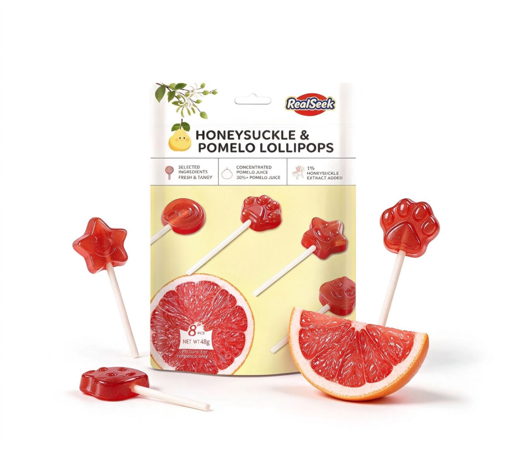 REALSEEK Honeysuckle & Pomelo Lollipops