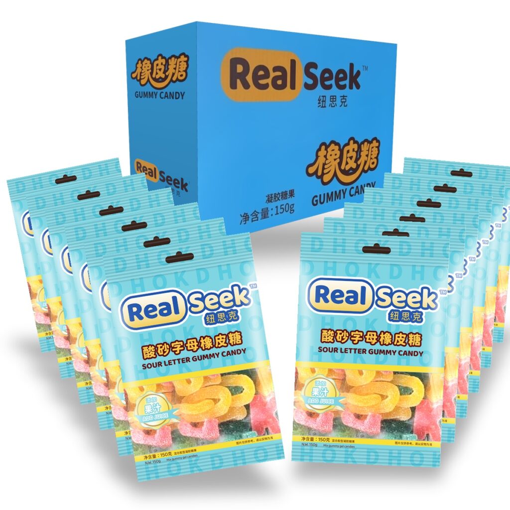 REALSEEK SOUR LETTER GUMMY CANDY