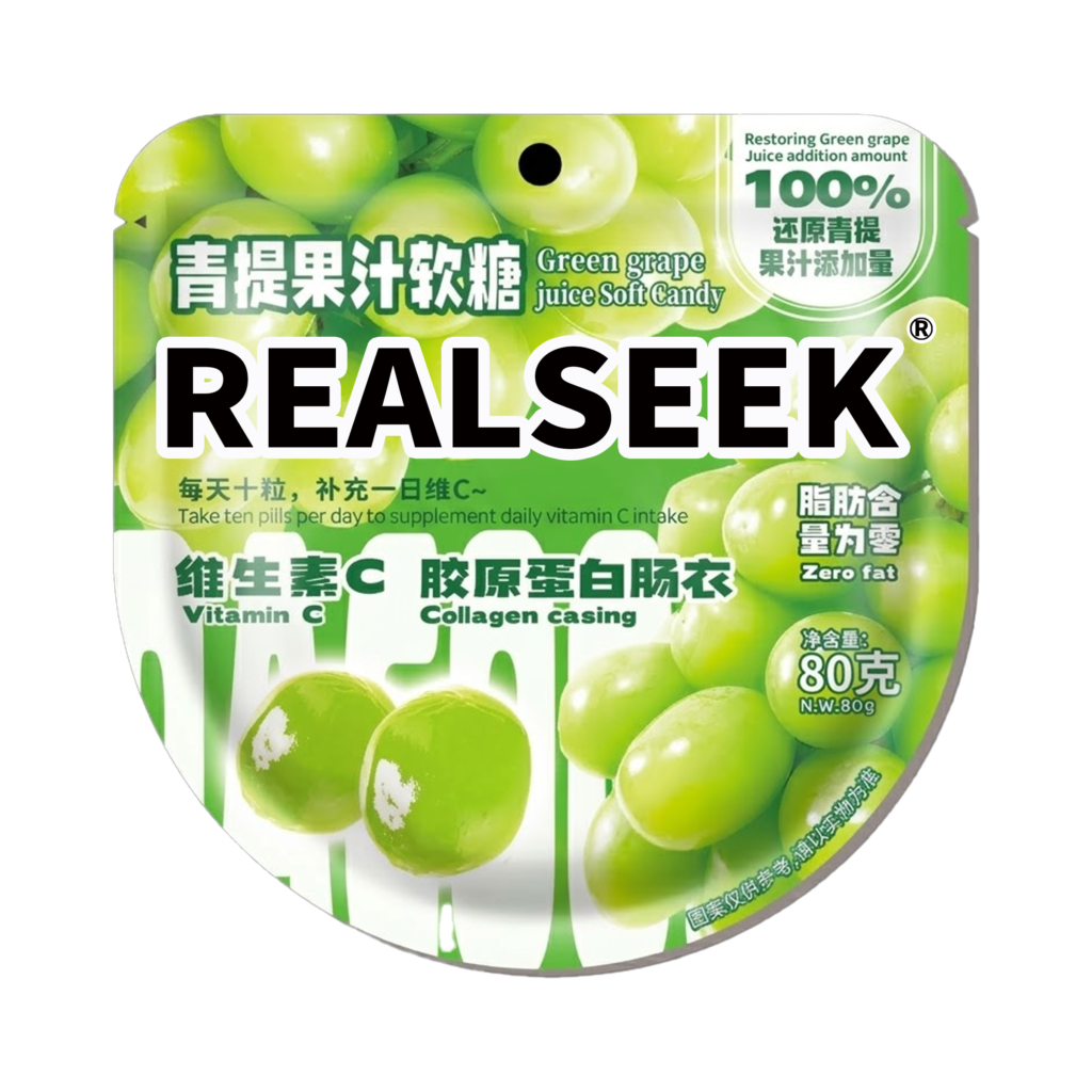 REALSEEK Gummy Green Grape