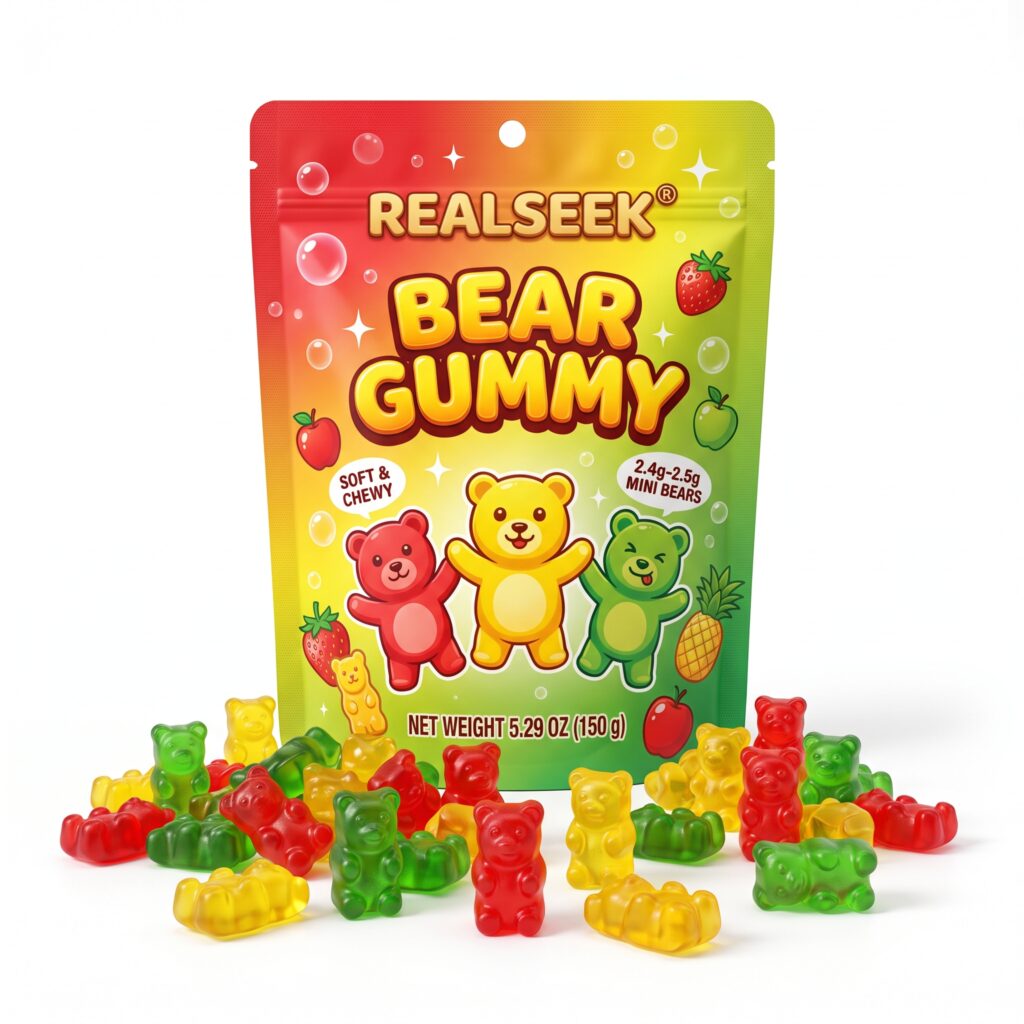 REALSEEK Gelatin Gummy Bear