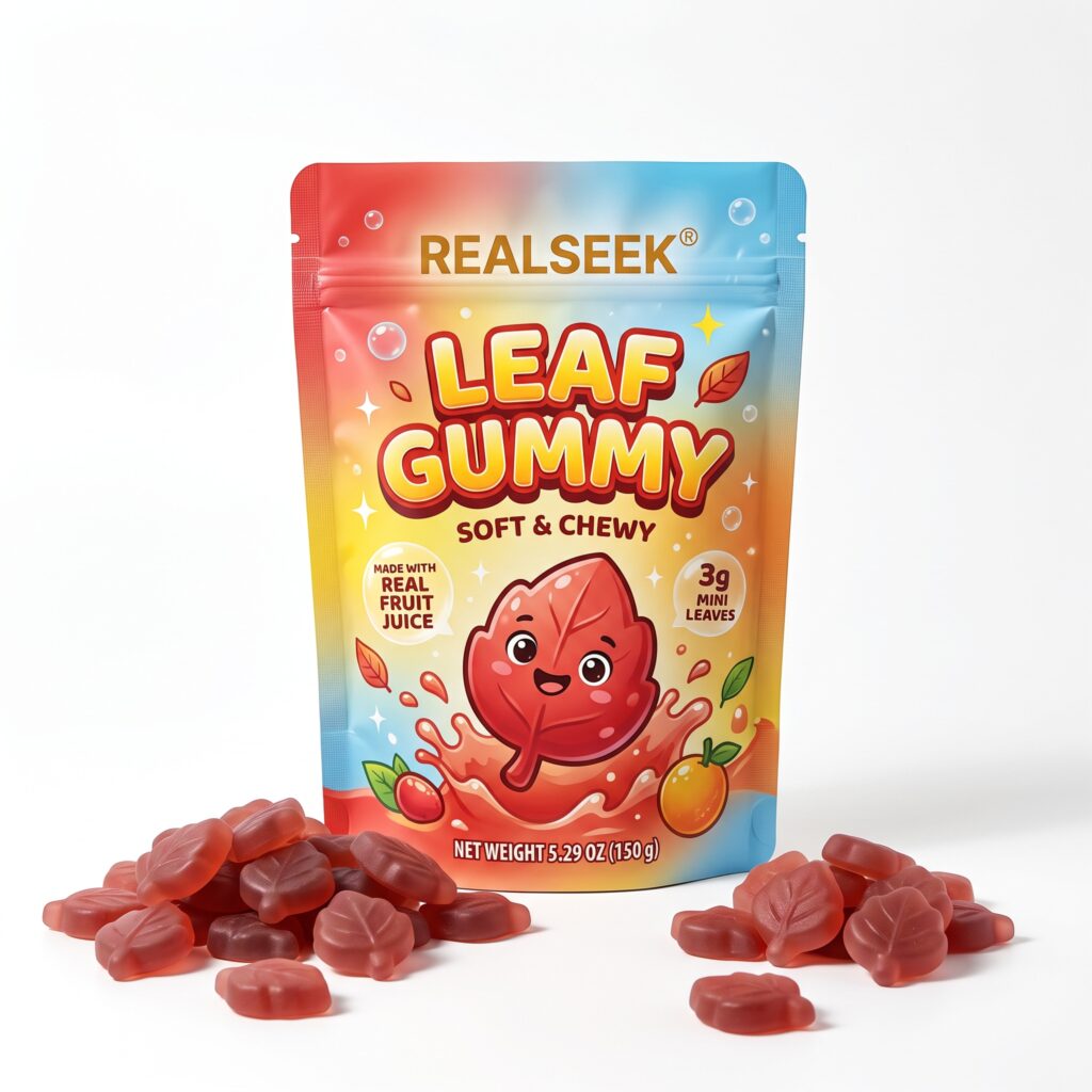 REALSEEK Gelatin Gummy Leaf