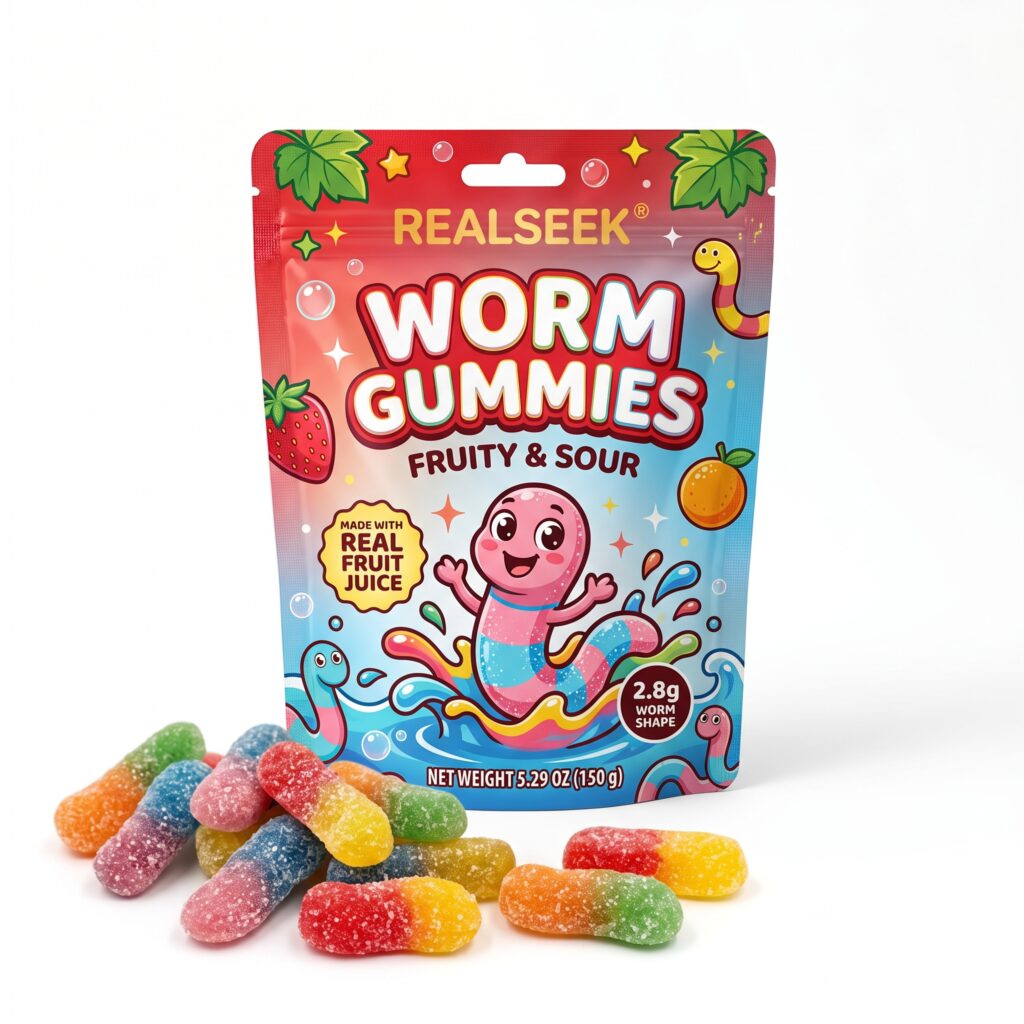 REALSEEK Sour Gummy Two-color bug
