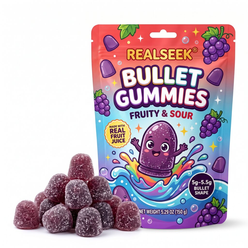REALSEEK Sour Gummy Bullet