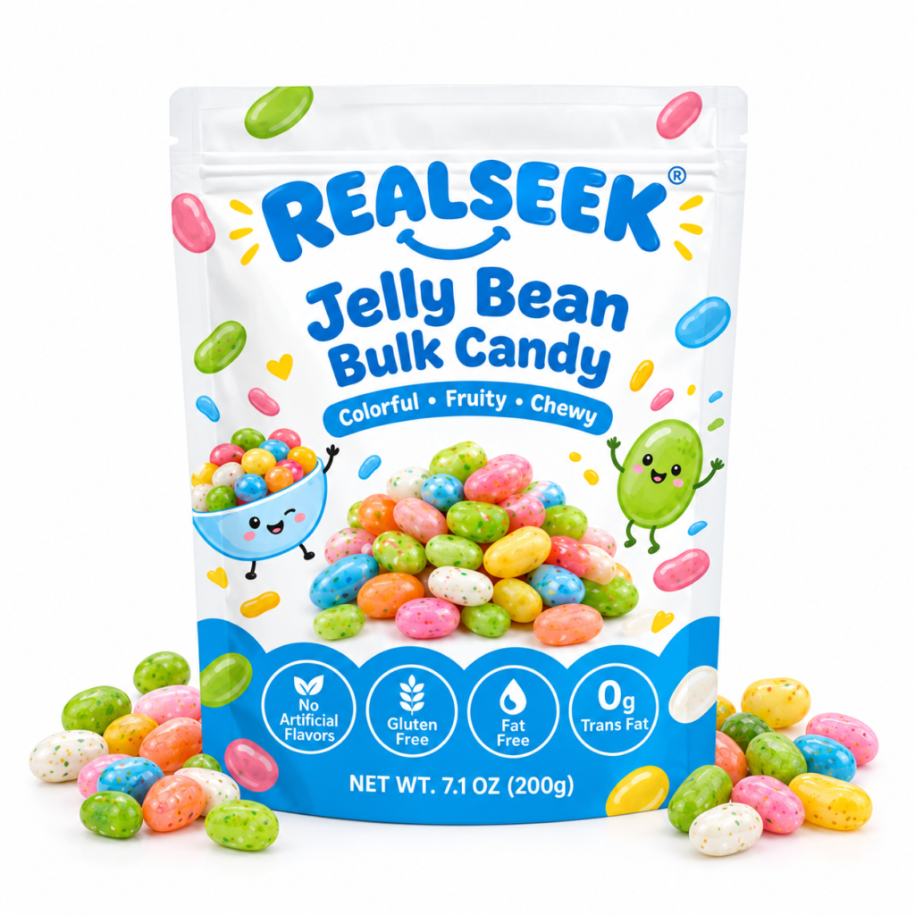 REALSEEK Patterned Jelly Bean Mixed Flavors