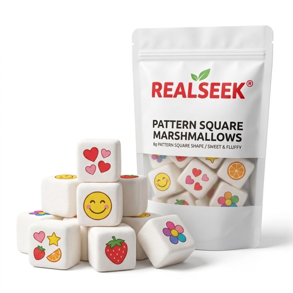 REALSEEK Marshmallow Pattern Square 8g
