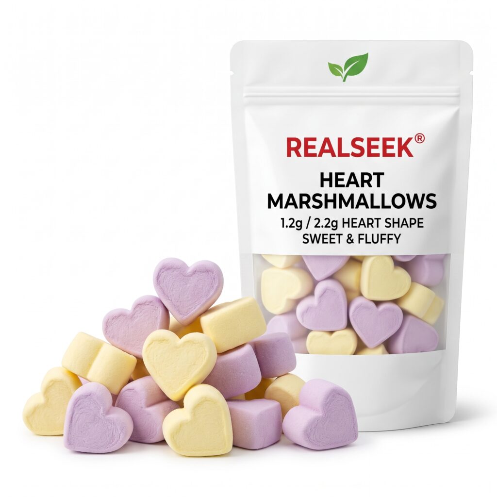 REALSEEK Marshmallow Heart 1.2g-2.2g