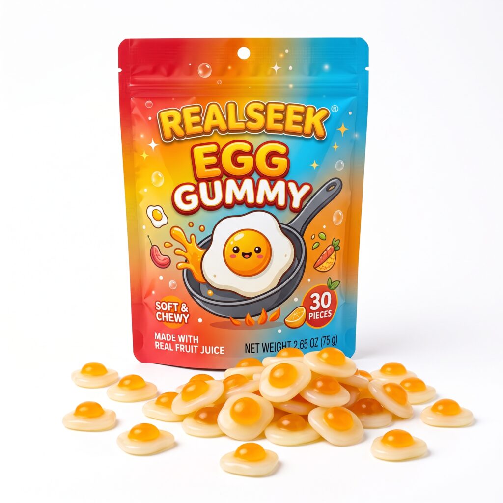 REALSEEK Gelatin Gummy Egg