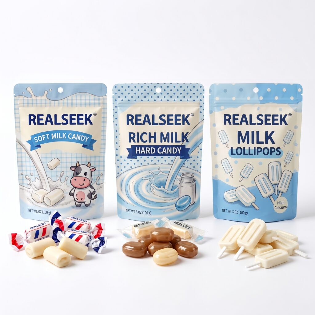 Custom Milk Candy with a Soft Chew and Your Flavor